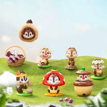 MINISO Chip 'n' Dale Nutty Adventure Series Blind Box, Collectible Handmade Figurines, Suitable For Desk Ornaments And Birthday Gift Giving (1PC, Random Delivery) - Multicolor - View 2