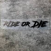 1 Pack Of SC MOTO GN Riding And Death Letter Stickers, Waterproof Vinyl Outdoor Stickers, Suitable For Motorcycle Helmets, Motorcycle Fuel Tanks, Scooters, Road Bikes, Scratch Blocking Decorations - one-size - View 10