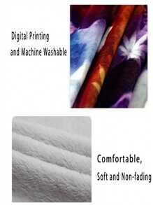 1pc Unique Design Colorful Halloween Bat Pattern Blanket - Soft, Comfortable, Lightweight And Warm Blanket - Soft, Warm, Comfortable, Suitable For Sofa, Bed, Car, Office, Camping - All Season Creative Gift Blanket