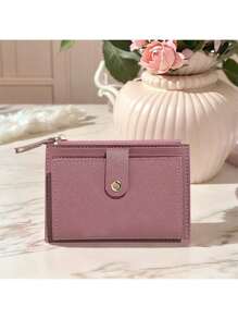 Mini Wallets, Pocket Wallets, Fashionable And Minimalist Booths, Ultra-Thin, Lightweight And Portable, Cash, ID Cards, Credit Cards, Coins, Birthday Gifts, Anniversary Gifts, Lover's ID Card Storage Bags, Travel Essentials, Back-To-School Coin Purts, ID Card Storage Bags, Exquisite And Small Gifts For Classmates, Friends, Teachers And Family, School Necessities