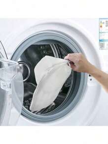 1/2pcs Washing Machine Cap Cleaning Cage, Cap Washer With Mesh Bag, Baseball Cap Cleaning Cap/Cleaning Protection Cage, Suitable For Cleaning Various Hats - Multicolor - View 3