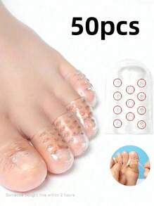 10pcs/20pcs Breathable And Comfortable Silicone Toe Protector, Toe Protection Separation, Anti-Abrasion And Anti-Sweat For Women Men Sneakers Shoes, Casual Shoes,White Shoes