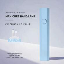 Przenośna lampa LED do paznokci – ładowana przez USB, bateria 180 mAh, bezwonna, 4–12 V, suszarka do paznokci w kształcie długopisu, odpowiednia do lakierów żelowych – idealna do użytku w domu i salonie kosmetycznym - Wielokolorowe - Zobacz 18