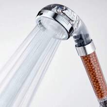 Anion Pressurized Shower Head, Household Sprinkler, Shower Head, 4-Point Interface, Detachable And Washable Shower. - Multicolor - View 5