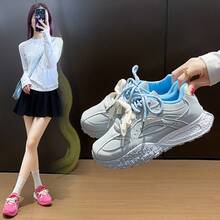 Women Skateboarding Shoes - 火龍果色 - 查看 1