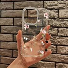 Funda para teléfono con flores rosas y mensaje cristiano, 16, 11 Funda para teléfono phone 13, 15, 14, 12, Pro y Plus. Regalos cristianos para mujer. - Colores mixtos 1 - Ver 2