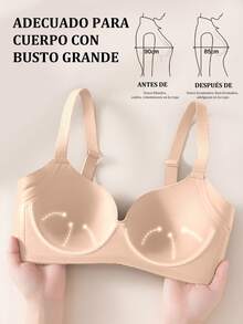 Sensual Star 3 piezas Sujetadores lisos de color minimalista, Sujetador sin costuras y sin aros, cómodo y transpirable, disponible en tres colores - Multicolor - Ver 7