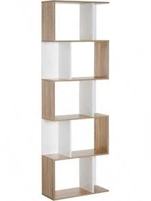 Magazine Rack - ไม้และสีขาว - ดู 2