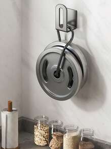 2 pièces Porte-couvercle de pot sans perçage, étagère multifonctionnelle de cuisine pour planche à découper, couvercle de casserole, salle de bain, balcon, étagère de rangement murale
