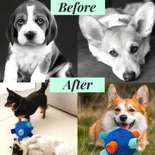 Indestructible Snuffle Mat Puzzle Feeder Slow Feeding Dog Toy, Interactive Food Dispenser Treat Ball For Small, Medium, Large Pets (Blue)