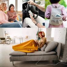 1 套 20w USB Type-C 快速高效充电器 + 3.3 英尺/100 厘米数据线，兼容 、三星、小米 - 白色 - 查看 6