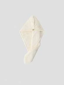 1/6 piezas Toalla de pelo de microfibra ultra suave - Secado rápido, envoltorio súper absorbente para mujeres y niñas, suave para el cabello rizado o dañado, accesorio de baño de unicolor, Cinta para el cabello, Pincel de maquillaje, Tiras de cera, Pestañas a rayas, Pestañas, Pestañas de gato, Pestañas postizas, Spoolies, Kit de pestañas, Pincel de maquillaje