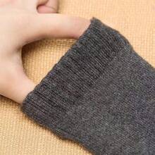 5 双女式美利奴羊毛徒步袜，冬季保暖厚垫吸湿排汗中筒靴袜，寒冷天气和冬季必备配饰