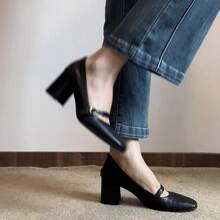 Women Loafers Shoes - 棕色 - 查看 4