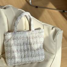 Women Tote Bags - 條形小像小熊 - 查看 4