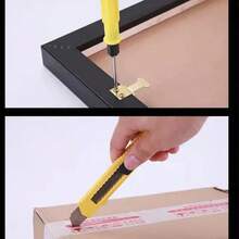 12-Piece Tool Set With Box, Small Handheld Portable Car Repair Tool Kit, Home Emergency Tools - 綠色 - 查看 9