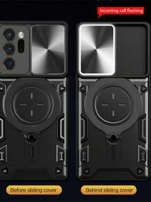 Jiashang+清潔布+支架新款手機殼，360度旋轉指環座+重型防摔殼兼容蘋果11/12/13/14/15 Pro Max，三星S22/23/24+UA04/A05/A14/A15/A24/A25/A34/A54S/Transsion/Moto/Xiaomi/OPPO/VIVO/Redmi Note 13c+ HONOR X7/X8/X9B，TPU材料全套電話保護殼/ Pixel 6/7/8/9專業版A - 黑色 - 查看 8