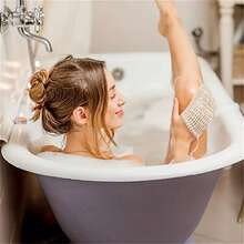 10 túi đựng xà phòng xơ mướp, túi đựng xà phòng không mùi để tạo bọt và làm khô xà phòng cục, túi đựng xà phòng tái sử dụng - Nhiều màu - Xem 4