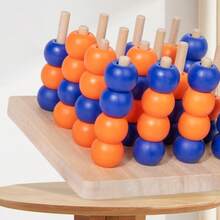 New Product Launched: Four Son Chess 3D Board Game, Children's Chess Intelligence Game, Puzzle Parent Child Love, Logic Thinking Puzzle Toy, Children's Early Education Puzzle Parent Child Interaction, Four Son Chess Table Game, Chess Toy - Multicolor - View 5