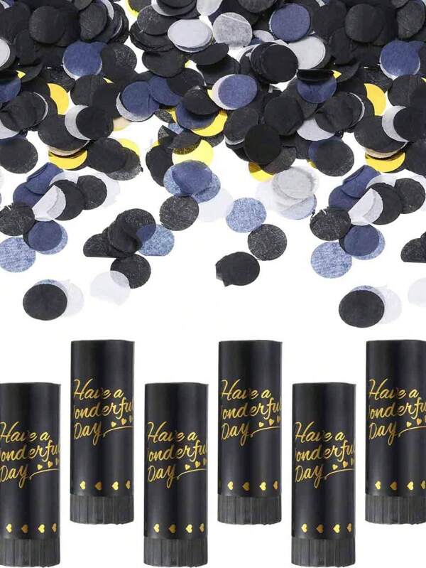 Confetti Cannons For Gender Reveal, Wedding, Birthday, Graduation, Baby Shower, Anniversary, Christmas, Halloween, New Year Fun Party Supplies, Decorations And Gifts