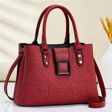 Women Shoulder Bags - 紅色 - 查看 2