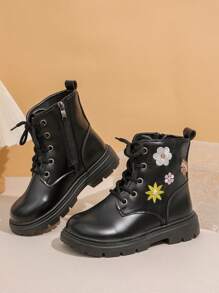 Girls' Boots, New Spring/Autumn Soft Bottom Anti-Slip Princess Short Boots, Girls' Spring/Autumn Boots