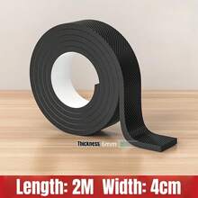 Almohadillas antideslizantes para muebles, alfombrillas silenciosas, amortiguador de parachoques, almohadilla gruesa antideslizante, cubierta para pies, mesa autoadhesiva, silla, almohadilla de protección para pies - Ancho 6cm - Ver 6