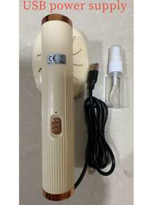 1 fier de călcat portabil alimentat prin USB, mini fier de călcat cu abur, aparat de călcat cu abur portabil compact pentru acasă, călătorii și dormitor, nu necesită baterie