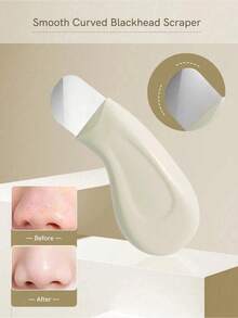 Mitesserentferner, Porenreiniger für Mitesser und Mitesser, Gesichtsreinigungswerkzeug, Beauty-Pflegewerkzeug, ergonomischer Mitesserentferner - Verschiedenfarbig - Übersicht 1