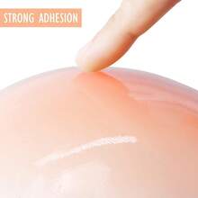 LAN MUQU Nipple Cover With Lift Breast Lifting Pasties Reusable Show Nipple Cover Sticky Silicone For WomenGS 8380 - 粉色 - 查看 7