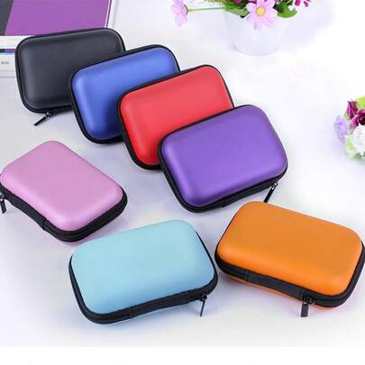 2pcs/Set Playing Card Box, Card Storage Box, Card Game, 11.5 X 8 X 4 Cm, Protect Cards From Moisture And Dust, Suitable For Outdoor Card Activities (Random Color)