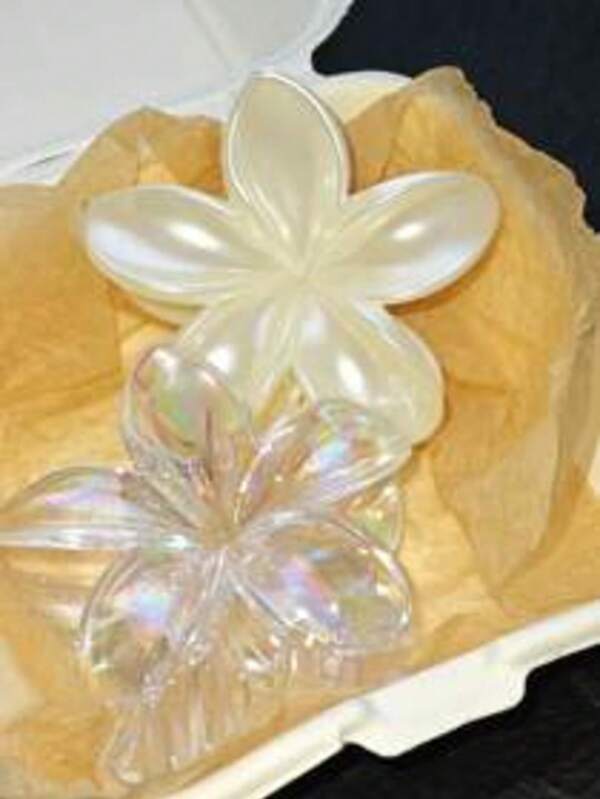 2pcs Women Flower Hair Clip Claw Clamp Hairpin, Simple Style Elegant Versatile Hair Accessories For Daily Wear