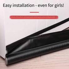 2pcs/1pc Door Gap Sealing Strip Door Bottom Draft Stopper Windproof Waterproof Insect-Proof Soundproof Door Seal Strip<Multiple Colors Available> - Multicolor - View 10