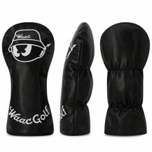 有趣的高尔夫保护套、高尔夫配件和防尘耐用材料为高尔夫球杆提供最佳保护 - 黑色 - 查看 2