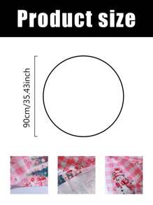 Christmas Tree Skirt, Pink Plaid Background With Warm Snowman Pattern And Christmas Tree Design, Christmas Party Decor Fabric, Christmas Tree Decoration