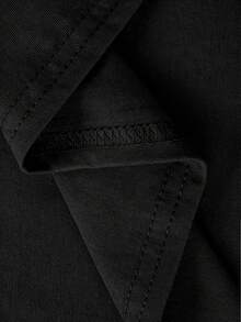 Camiseta gráfica vintage de la banda de rock Gramps para hombres y mujeres - blanca de manga corta con cuello redondo, top casual con estampado retro negro y gris, lavable a máquina, ropa de calle diaria, camisetas vintage - Negro - Ver 5