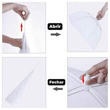 36cm Food Protective Screen Anti-Flies Flexible Mosquito Net Fruit Bread - 白色 - 查看 3