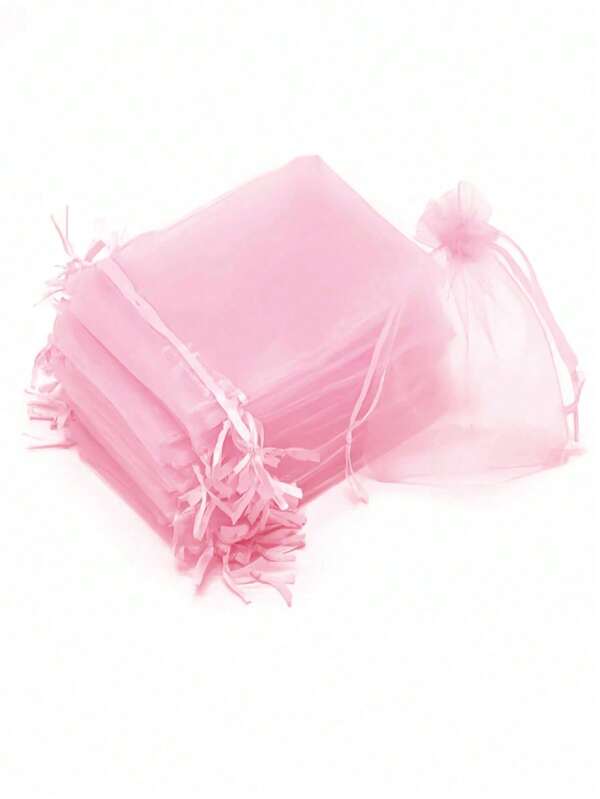 5/10/20/50/100 peças, moda multicolorida, sacos de embalagem para presente, sacos de presente, necessidades domésticas e diárias, sacos de armazenamento de nylon, artigos para festivais e festas, artigos para casamento, embalagens para decoração de presentes, sacos de embalagem pequenos, embalagens para joias e acessórios