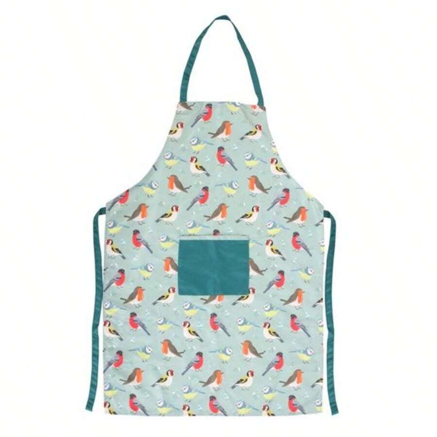British Garden Birds Cotton Apron - Default - View 1