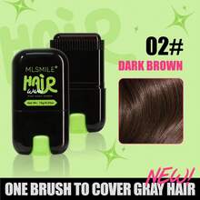 一把梳子，包括一把齿梳和一把彩色梳子，就能自然遮盖白发。一把齿梳就能让头发变黑。这把齿梳还能为她、她的女朋友和朋友们增添色彩。