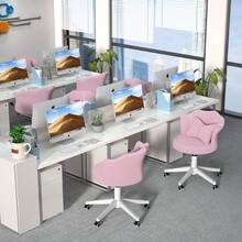 Dyhome Pink Valentine's Day Vanity Chair Butterfly Vanity Makeup Chair, Velvet Petal Desk Chair Upholstered Modern Tufted Home Office Chair With Back, Computer Chair 360°Swivel Task Chair, Height Adjustable Computer Task Chair For Bedroom Living Room, Valentine's Day Gift - 粉色 - 查看 9