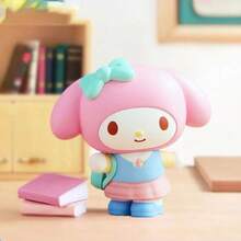 MINISO三丽鸥人物回归校园系列手持盲盒，细节精致，优质材质，非常适合办公桌摆件，适合生日送礼（1个，随机发货） - 彩色 - 查看 7
