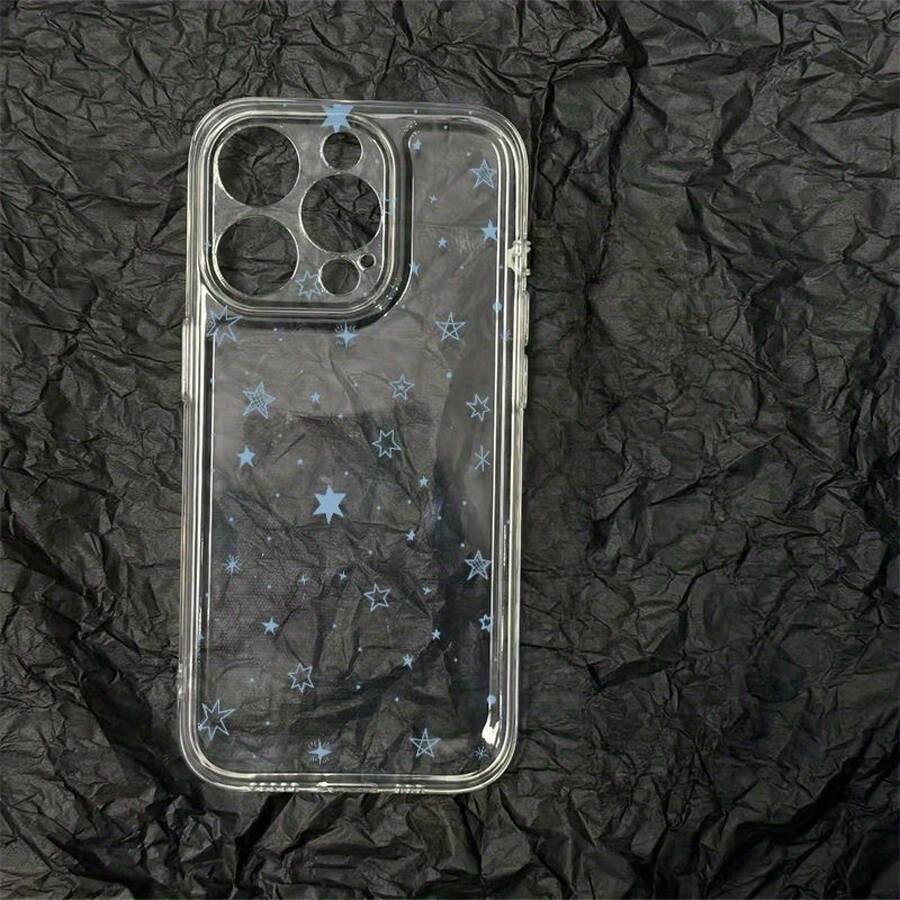 Funda espacial con diseño azul para los modelos 14/15. Compatible con 11, 12, 12 Pro, 13, 13 Pro, 13 Pro, 14, 14 Pro, 14 Pro, 14 Plus, 15, 15 Pro, 15 Plus, 15 Pro, 16, 16 Pro, 16 Plus y 16 Pro. - Blanco - Ver 1