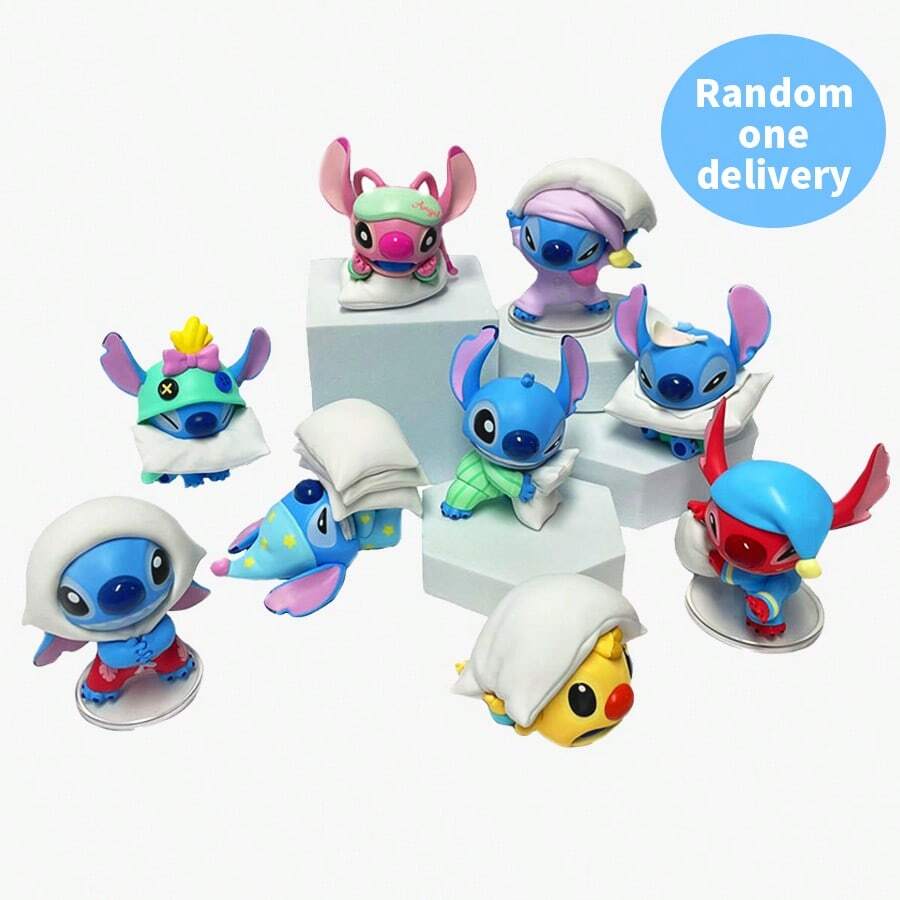 Miniso 名创优品 星际宝贝枕头大战系列盲盒，可收藏人偶，9款随机1款，极具收藏价值，适合收藏、生日礼物和节日礼物（1个，随机发货） - 彩色 - 查看 1