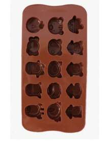 Molde De Silicone 15 LOVE De Grau Alimentar Antiaderente 3D Para Confeitaria/Chocolates/Doces/Bolo/Utensílio De Cozinha DIY - Chocolate - Visão 4