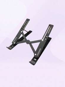 1 个白色便携式笔记本电脑支架，可折叠和可调节塑料笔记本电脑支架（订购前请注意尺寸，大号和小号。） - 彩色 - 查看 9