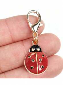 1/5/10 chiếc Móc khóa hình bọ rùa dễ thương, Móc khóa hình tôm hùm tráng men, Phụ kiện túi xách, Quà tặng sinh nhật/tốt nghiệp độc đáo cho bạn bè Phụ kiện xe hơi hoạt hình trường học Phụ kiện túi xách Goth Y2k Phụ kiện xe hơi Ý tưởng quà tặng cho giáo viên chị gái - nhiều màu - Xem 7