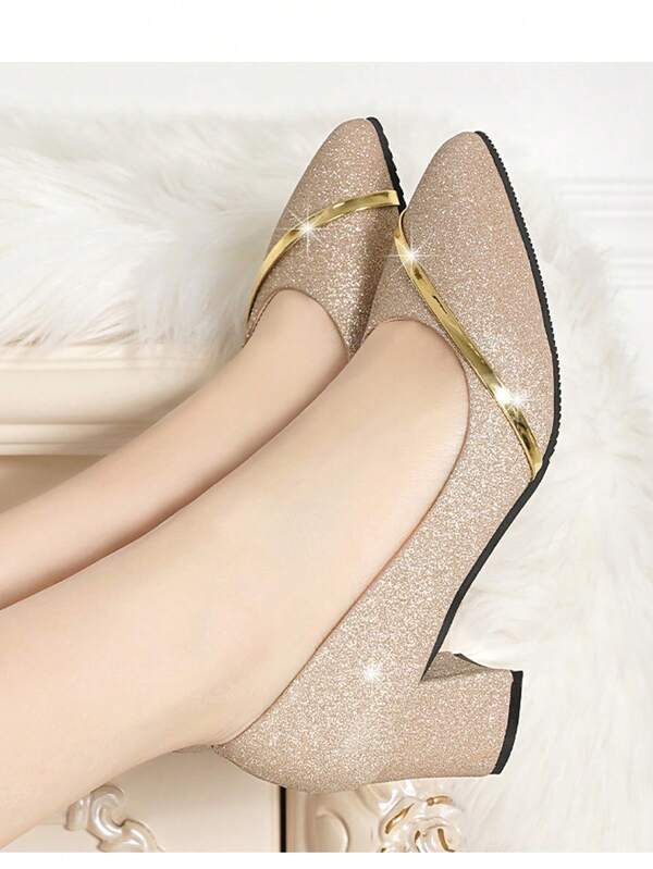 4 Temporadas Nuevos Zapatos de Tacón Alto de Punta Fina, Estilo Chino Elegante para Boda, Bombas de Tacón Alto de Estilo Hada de Moda para Mujer en Verano