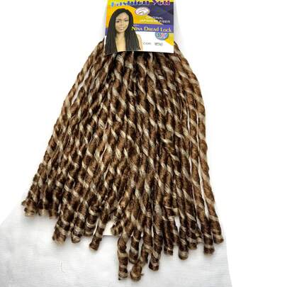  Cabelo Crochet Nina Dread Lock Sintetico ORIGINAL JAPANESE FIBER Melhor Qualidade Envio Imediato Fashion You