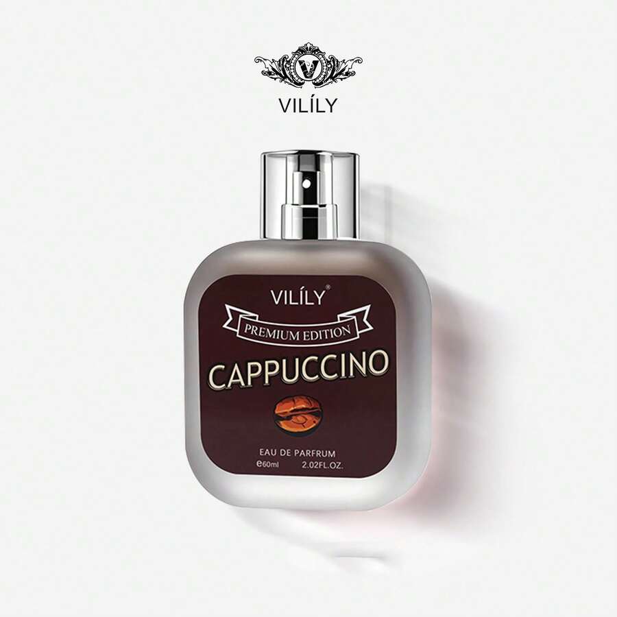 VILÌLY Perfume Comes In Three Different Scents: Chocolate Latte And Cappuccino, With A Long-Lasting Fragrance. A Bottle Of 60ml - Cappuccino - View 1